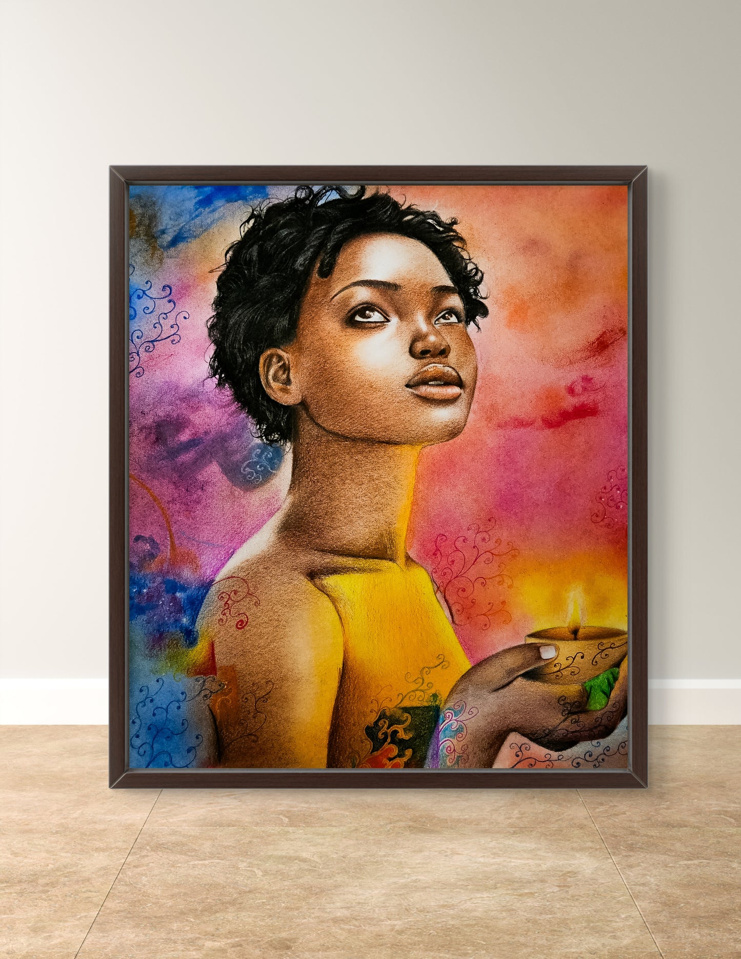 "Reyon solèy" Wiliart (Print)