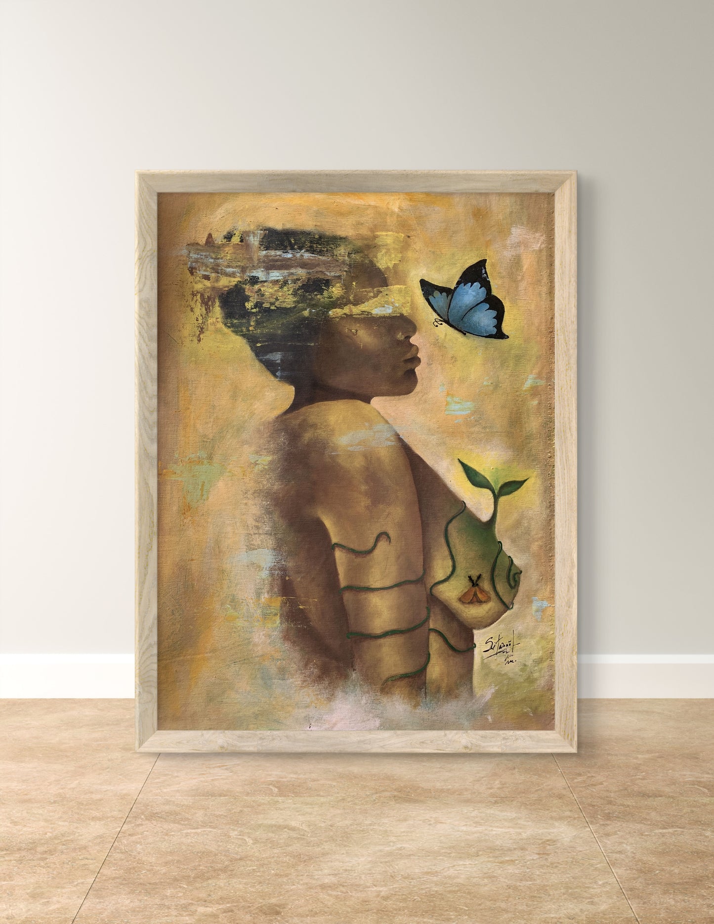 "Intuition" Pyesitwonèl (Print)