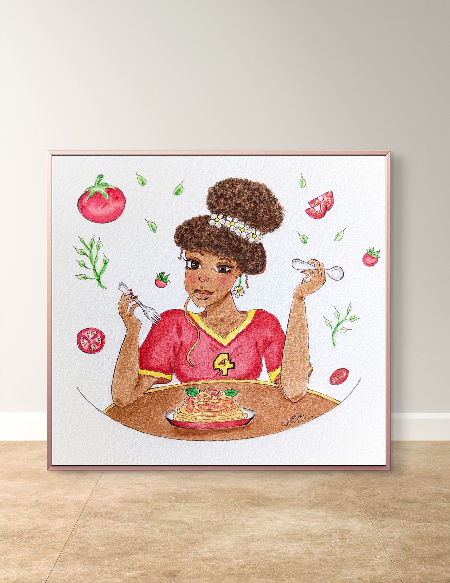 "Flavors in the air" Cathipik (Print)