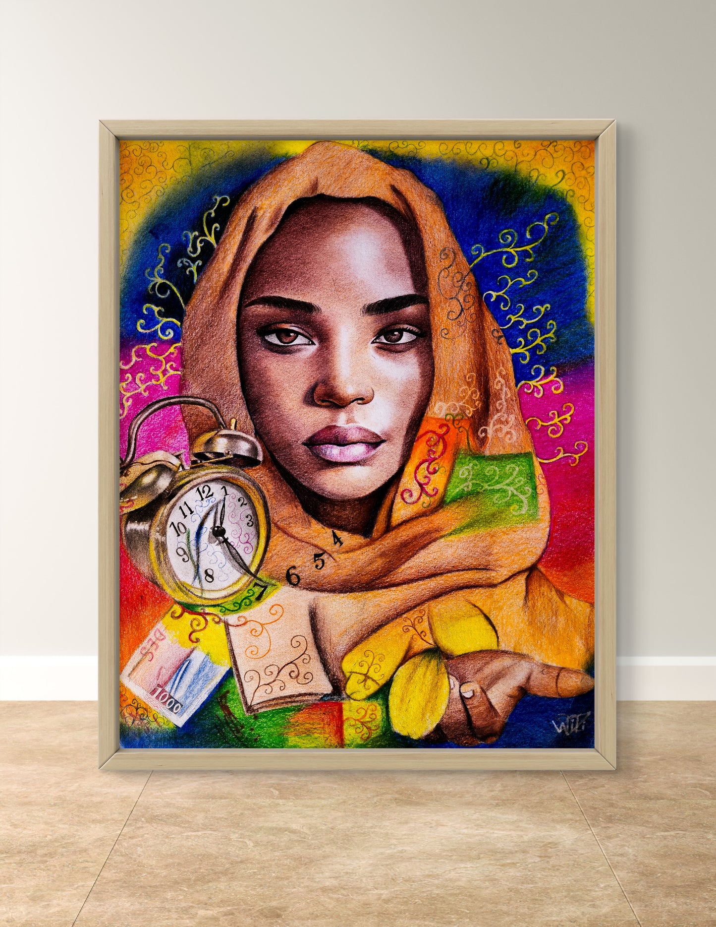 "No Pain no Gain" Wiliart (Print)
