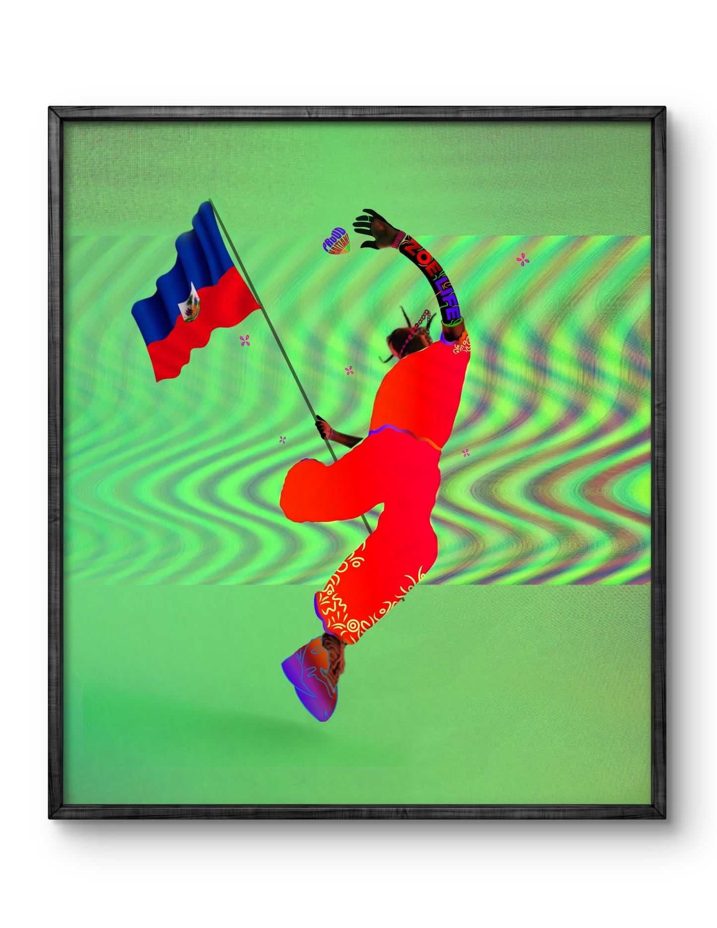 "Haitian Heritage month" Ckrisart (Print)