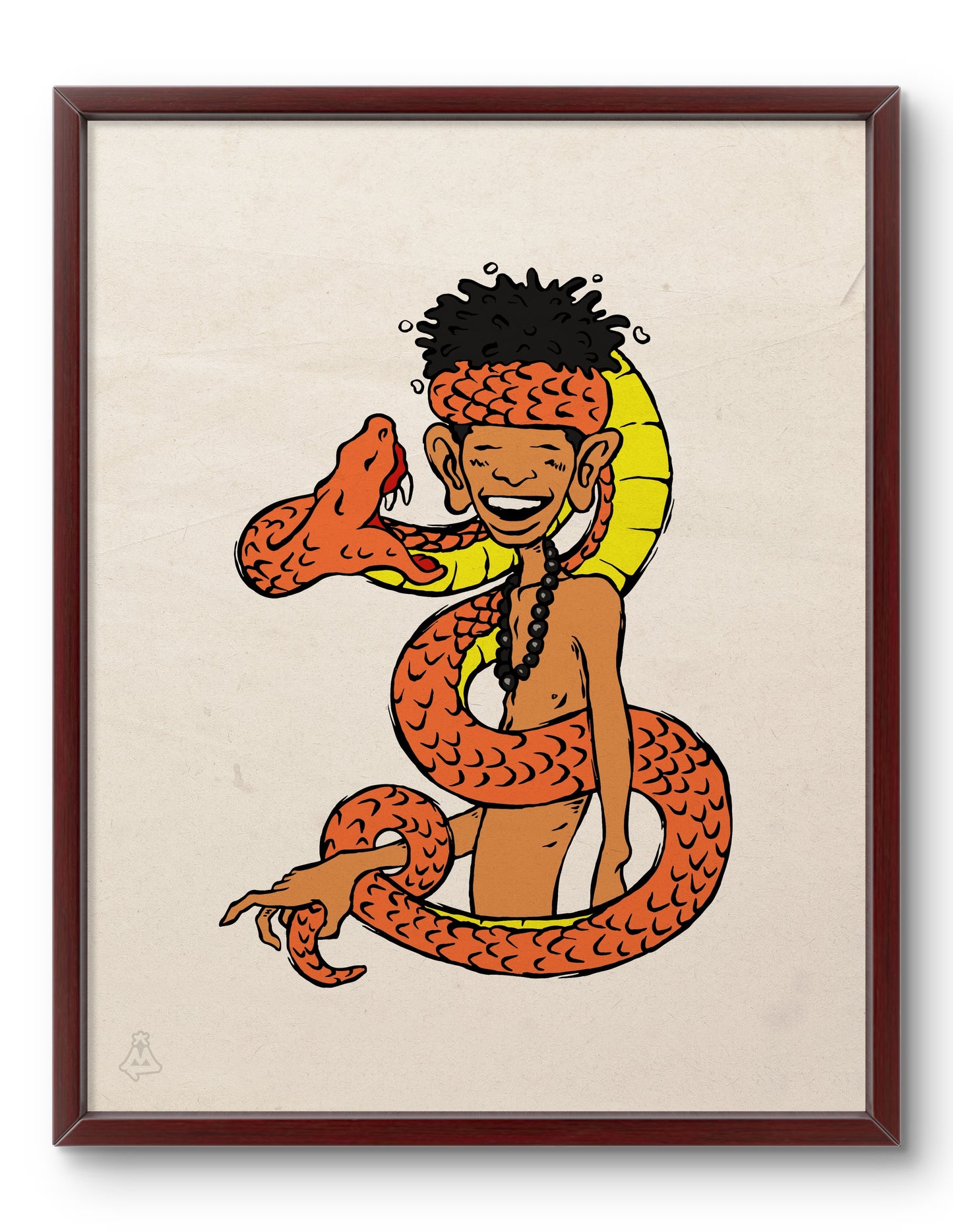 "Snake year,my year" Trèz vital (Print)
