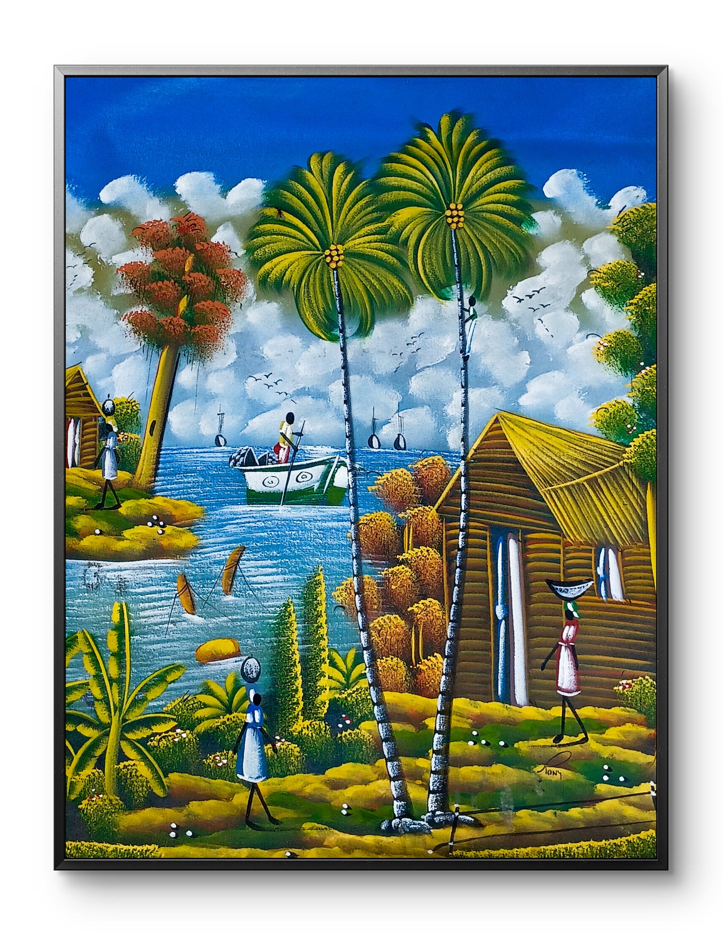 "Yon sèl avek Lanati" Destin/Vendor (Print)
