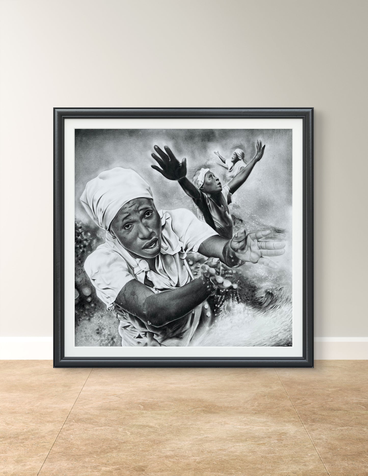 "Lakou Souvnans" Herold Courtois (Print)