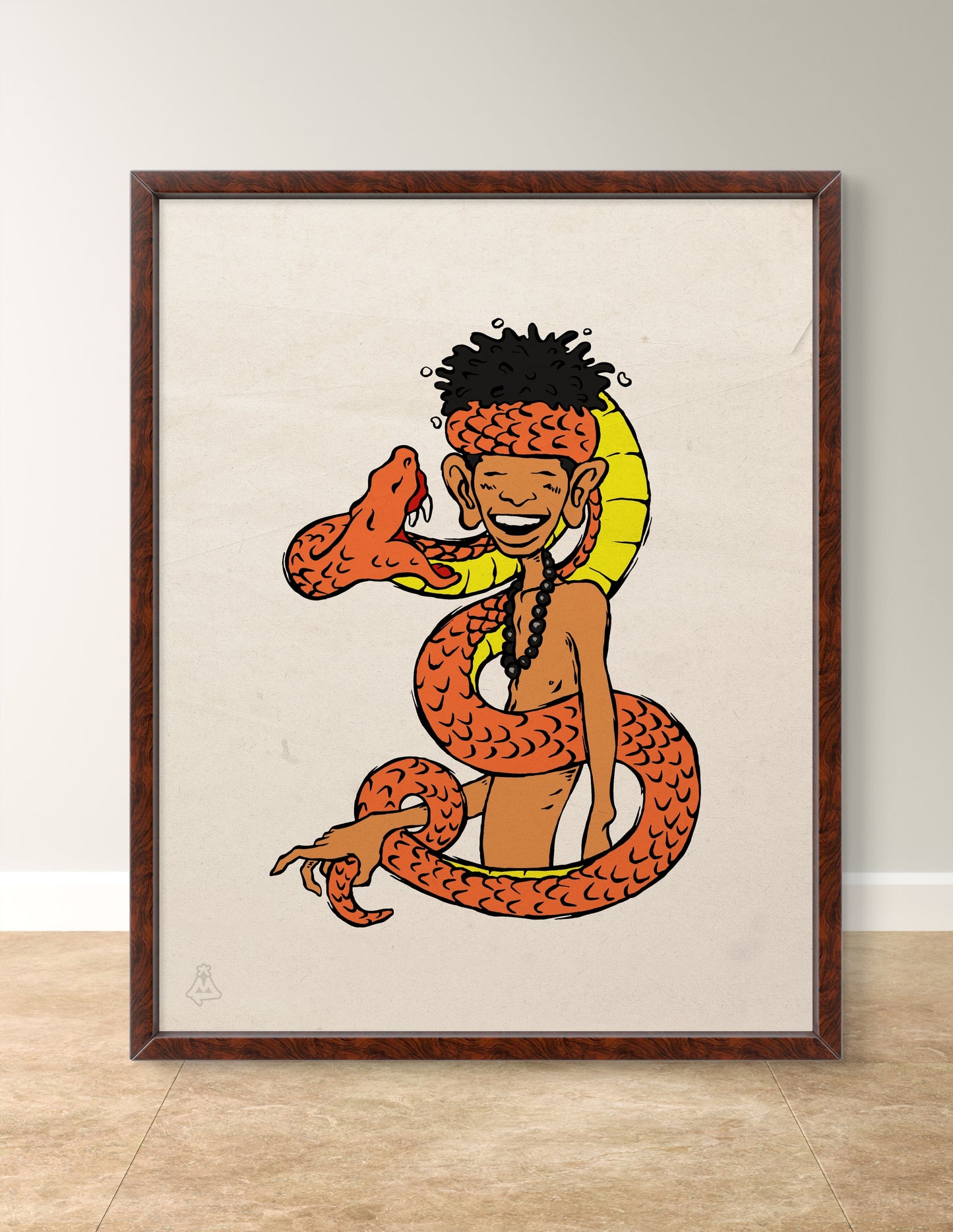 "Snake year,my year" Trèz vital (Print)