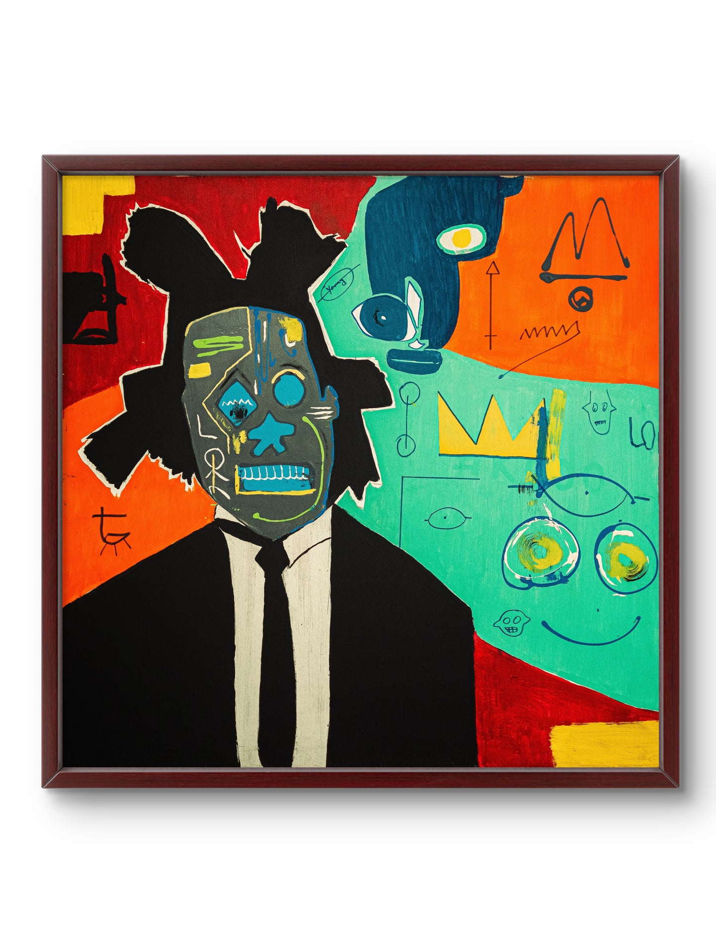 " Basquiat / M " Robertson (Print)