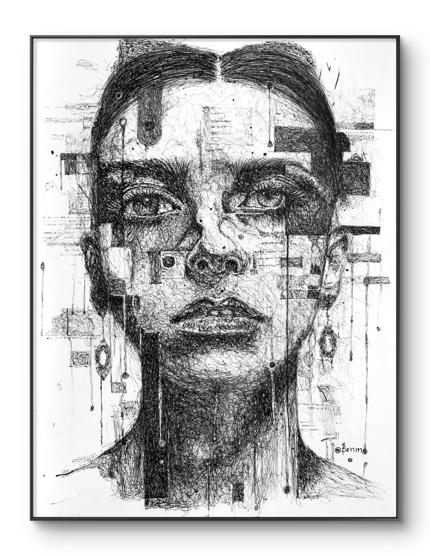 "Ophelia" Benm (Print)