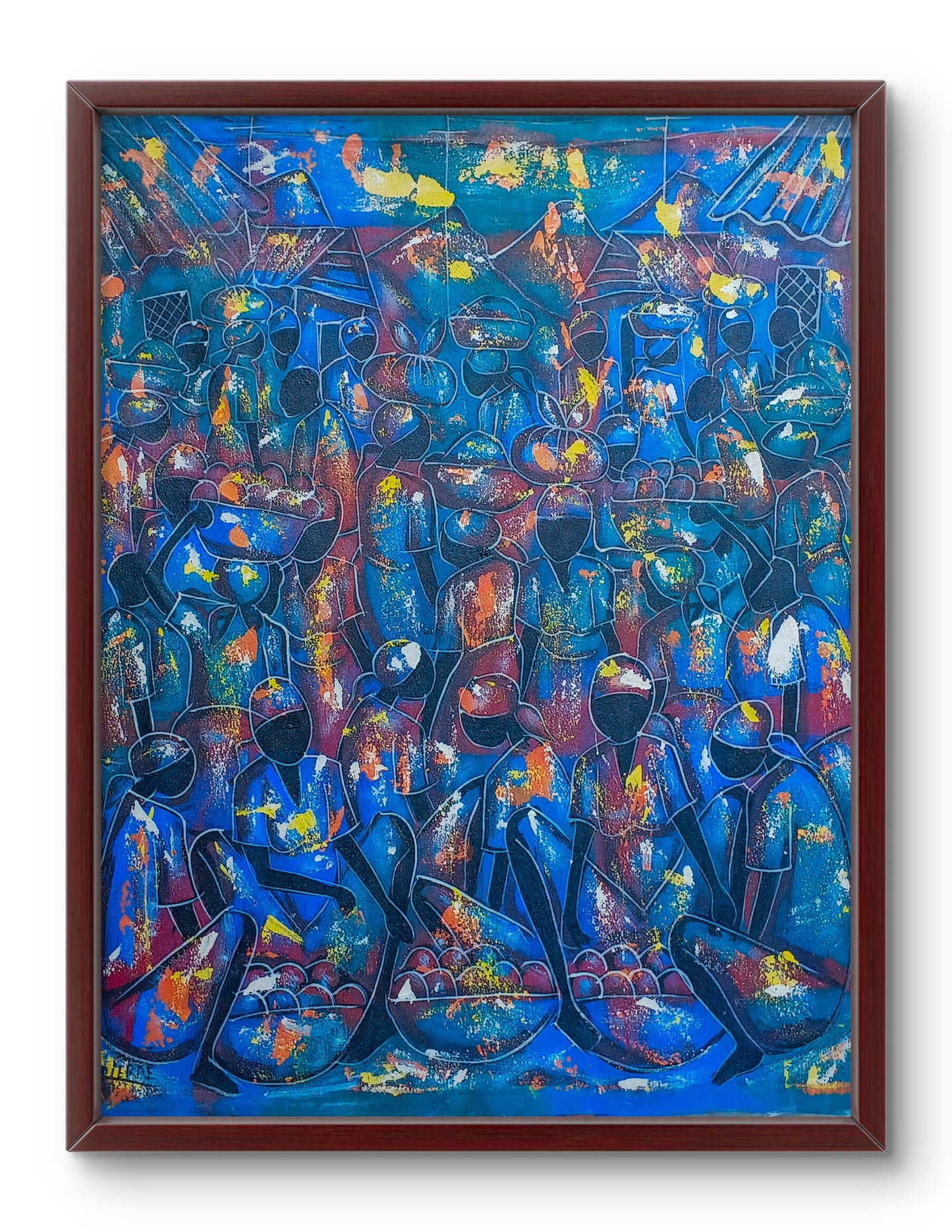 "Mache kole" Ernest Pierre (Print)