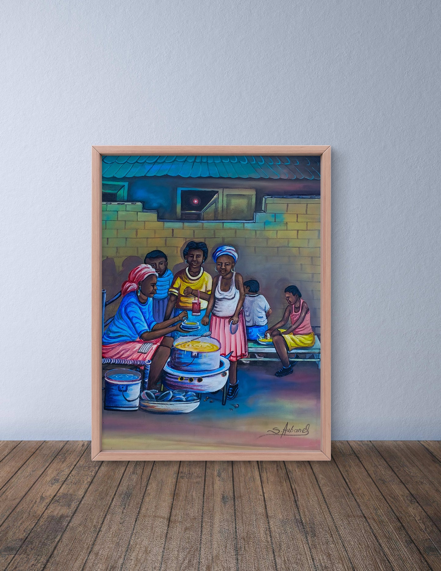 "Lakou yon Fanmi" Destin/Vendor (Print)