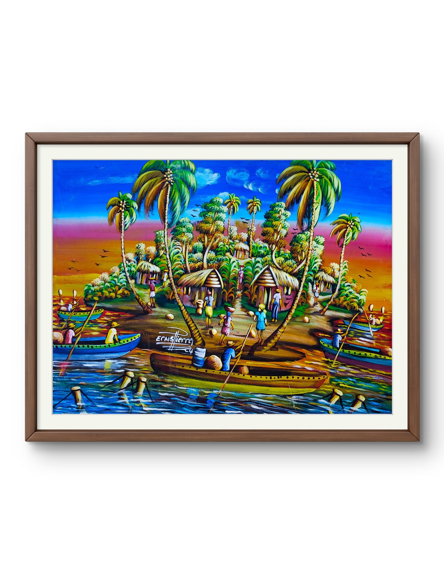 "Lanmè Twopikal" Ernest Pierre (Print)