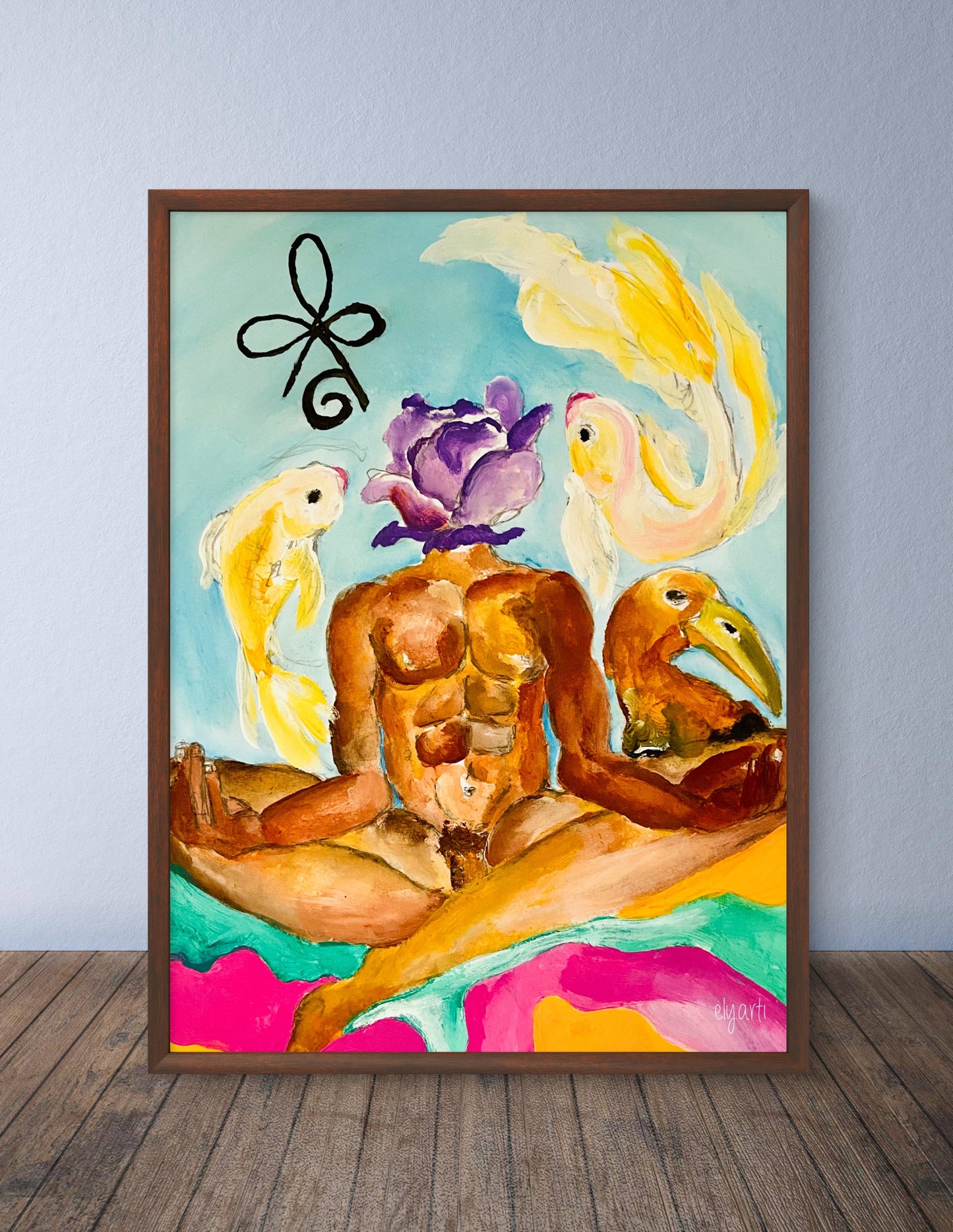 "Peace and serenity " Ely arti (Print)
