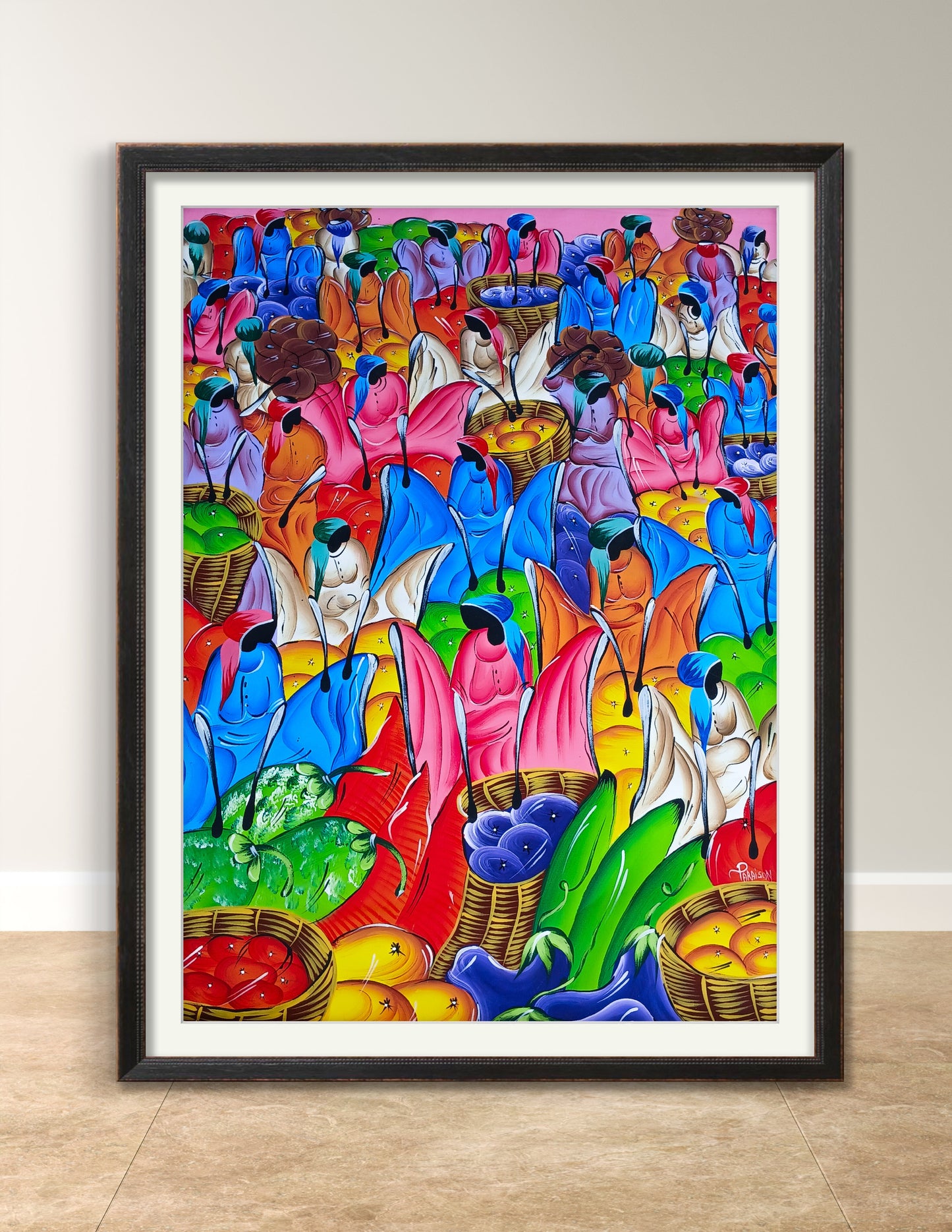 "Mache Gras" Ernest Pierre (Print)