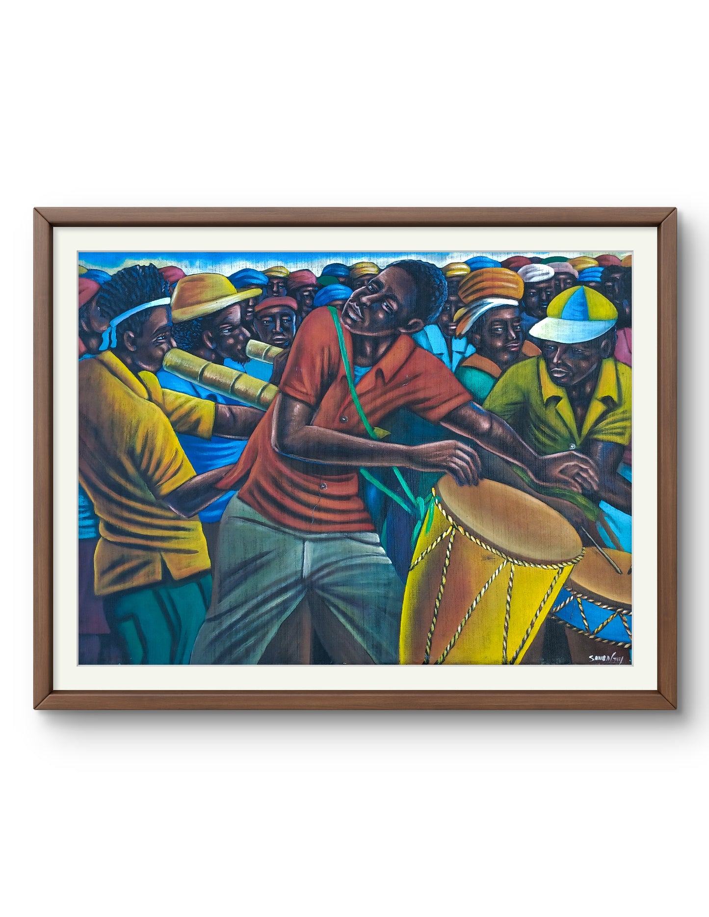 "Bann Rara" Ernest Pierre (Print)
