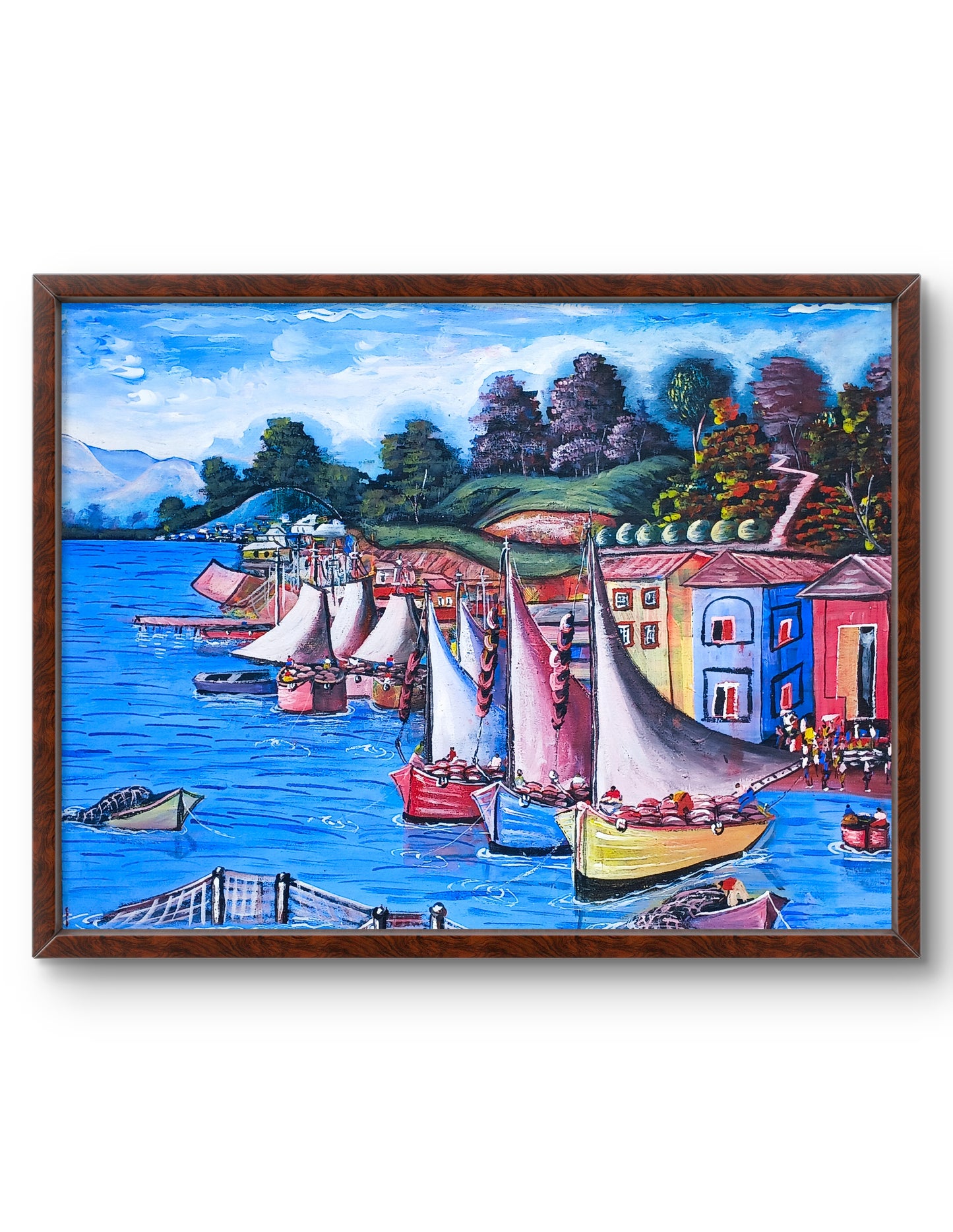 "Bò Lanmè" Ernest Pierre (Print)