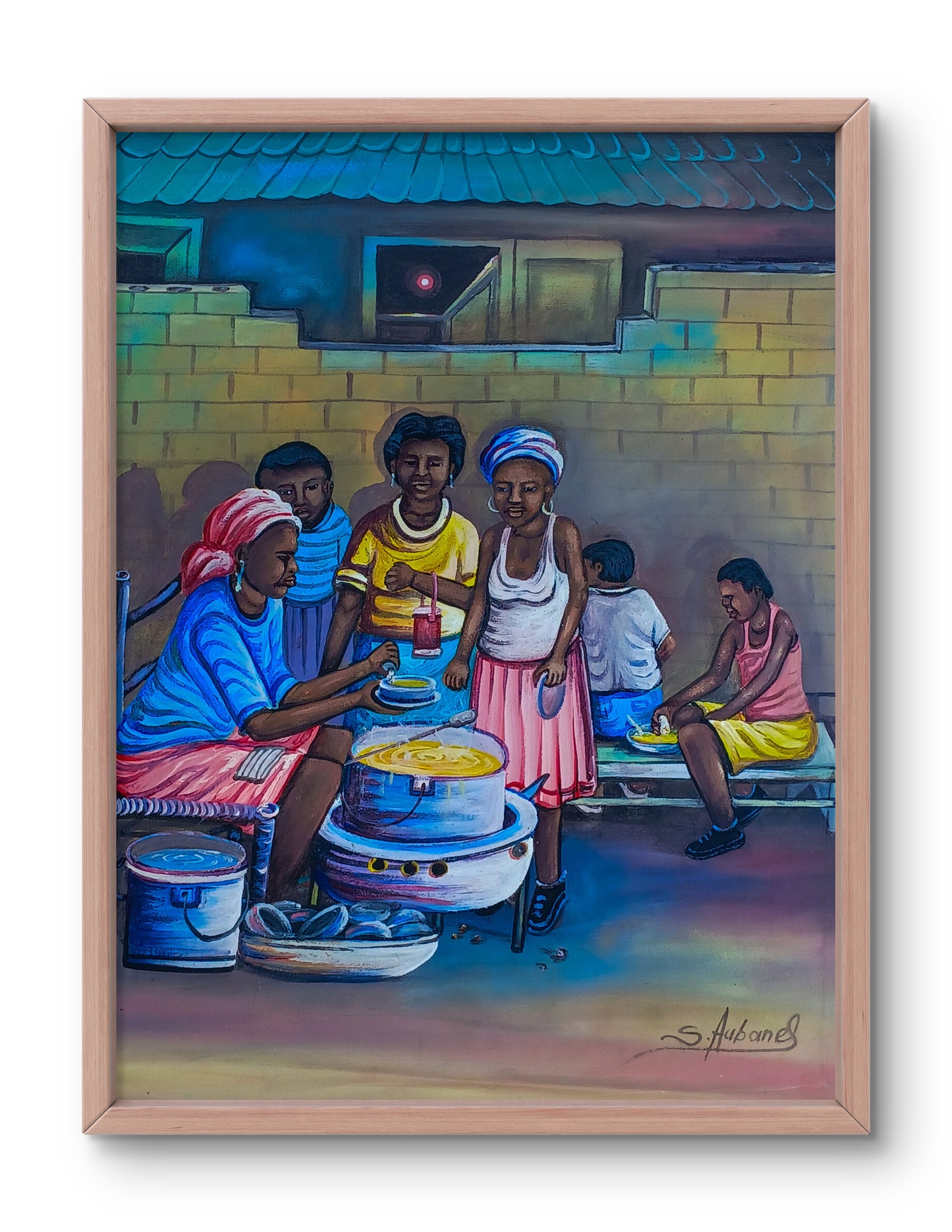 "Lakou yon Fanmi" Destin/Vendor (Print)