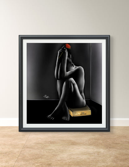 "Claire Noir" Nayart (Print)