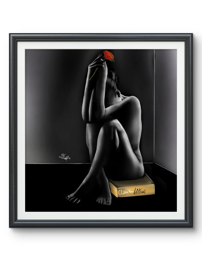 "Claire Noir" Nayart (Print)