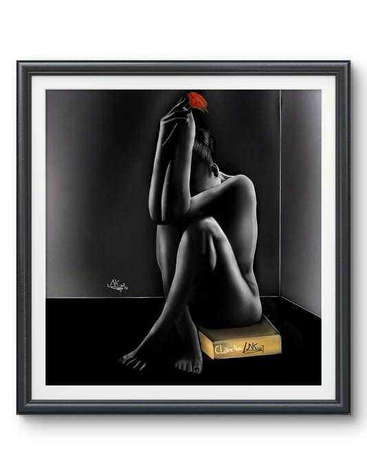 "Claire Noir" Nayart (Print)